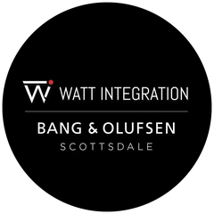 Bang & Olufsen Scottsdale — Watt Integration co-brand emblem
