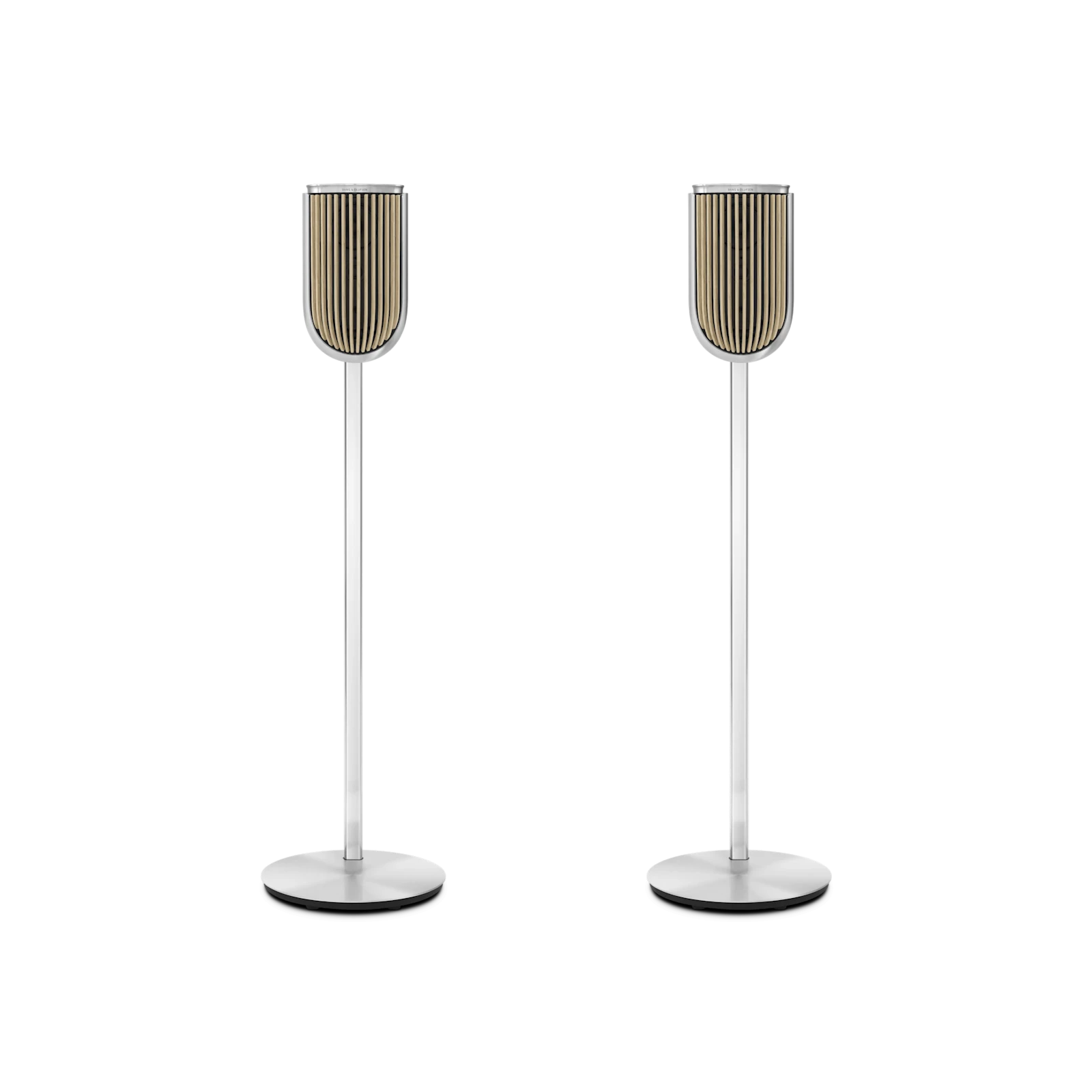Beolab 8 in pair with floor stand