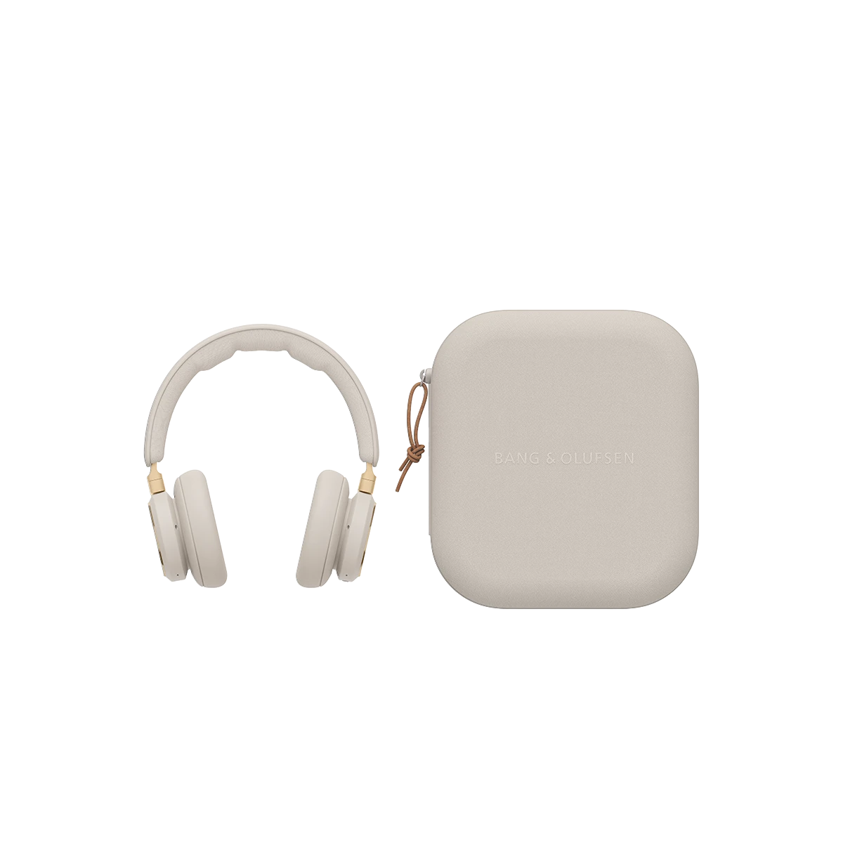 Image of Beoplay HX in Gold tone with case